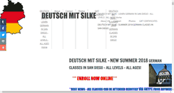 Desktop Screenshot of deutsch-mit-silke.com