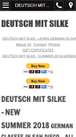 Mobile Screenshot of deutsch-mit-silke.com